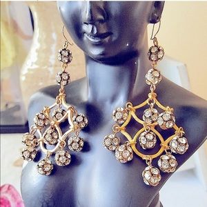Dazzling 💖 "DISCO BALL" Chandelier Earrings